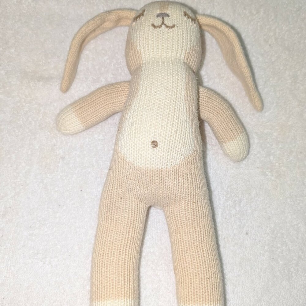 Honey the Bunny doll, Blabla brand, 12 inch Hand knitted with 100% cotton